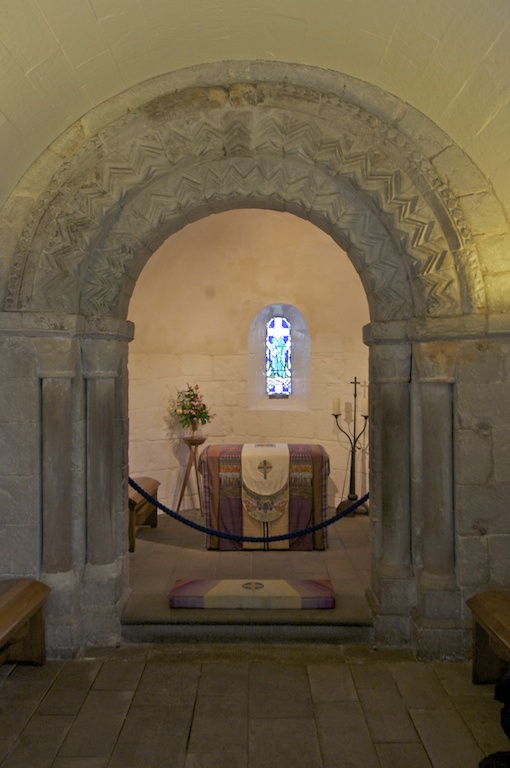 Inside St Margaret's Chapel