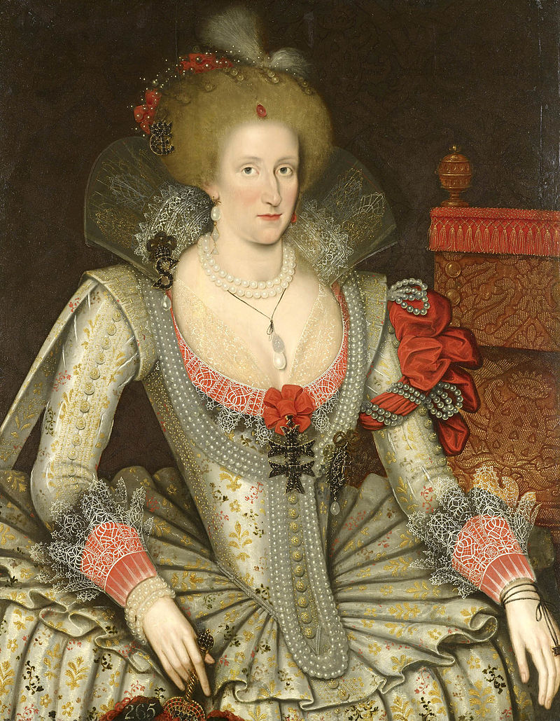 Anne of Denmark, attributed to Marcus Gheeraerts the Younger