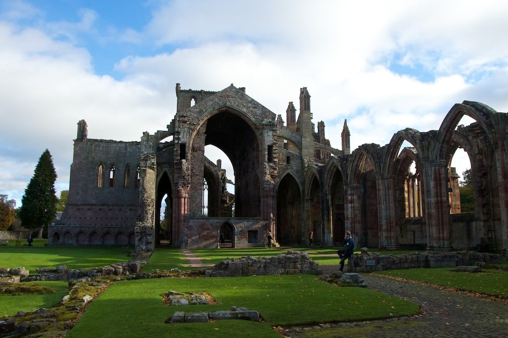 Melrose Abbey – The Hazel Tree