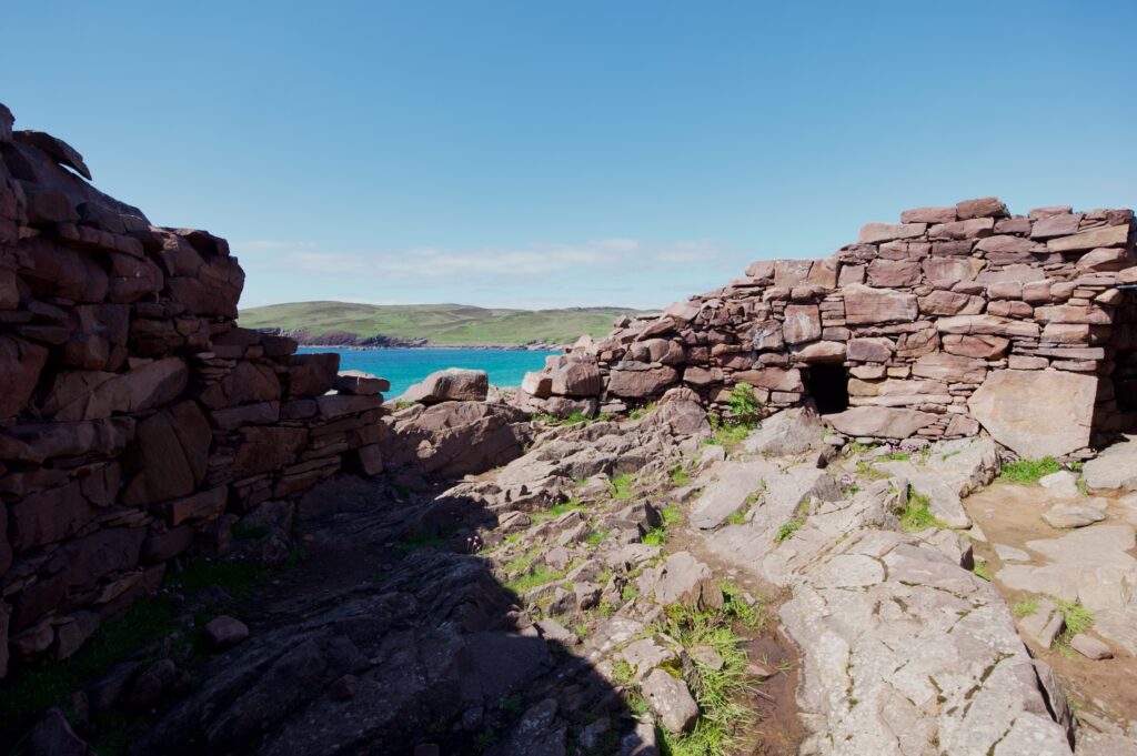 Clachtoll broch interior